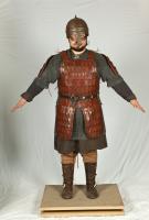  Photos Medieval Soldier in leather armor 6 